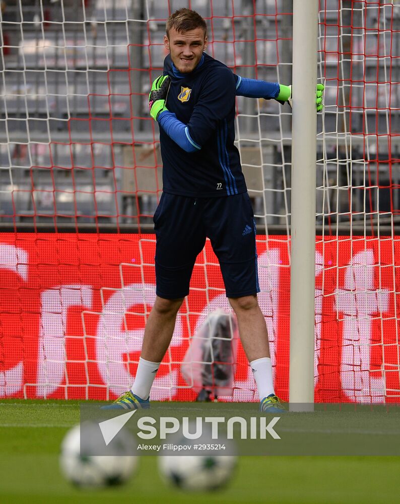 Football. Champions League. FC Rostov training