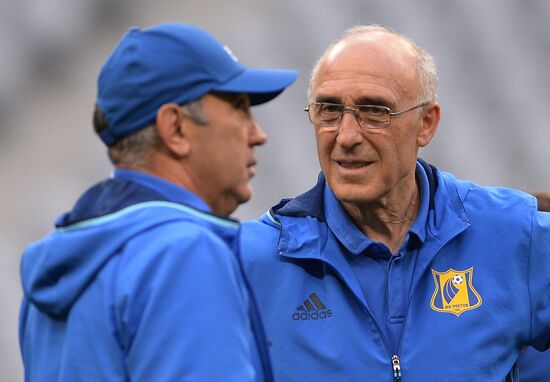 Football. Champions League. FC Rostov training
