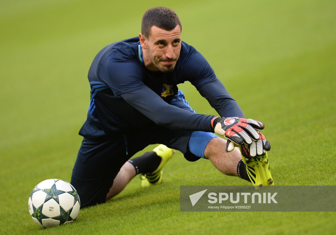 Football. Champions League. FC Rostov training