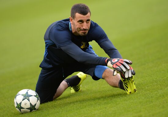 Football. Champions League. FC Rostov training