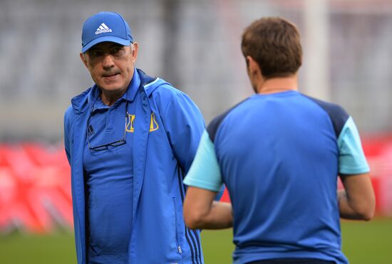 Football. Champions League. FC Rostov training