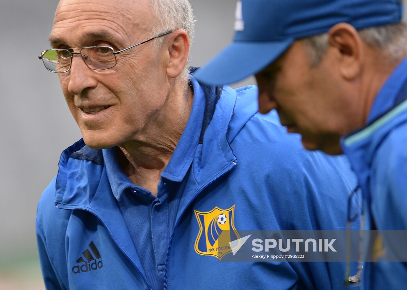 Football. Champions League. FC Rostov training