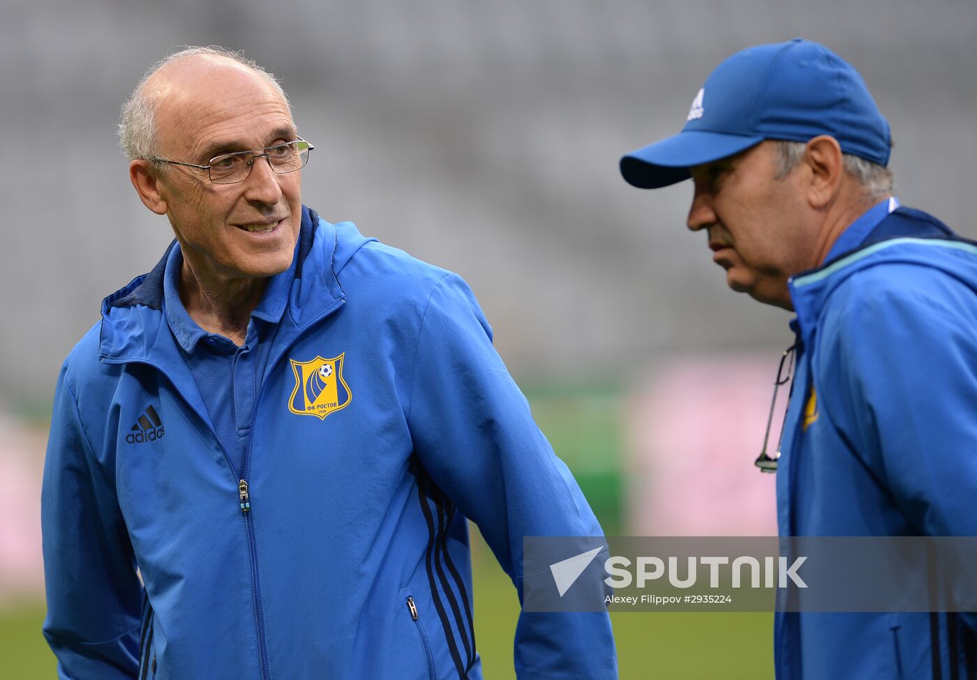 Football. Champions League. FC Rostov training