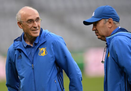 Football. Champions League. FC Rostov training