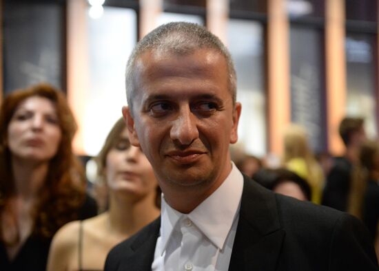 GQ Russia's Man of the Year award ceremony