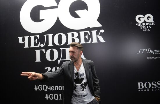 GQ Russia's Man of the Year award ceremony