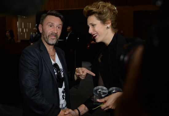 GQ Russia's Man of the Year award ceremony