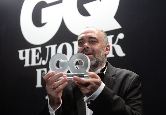 GQ Russia's Man of the Year award ceremony