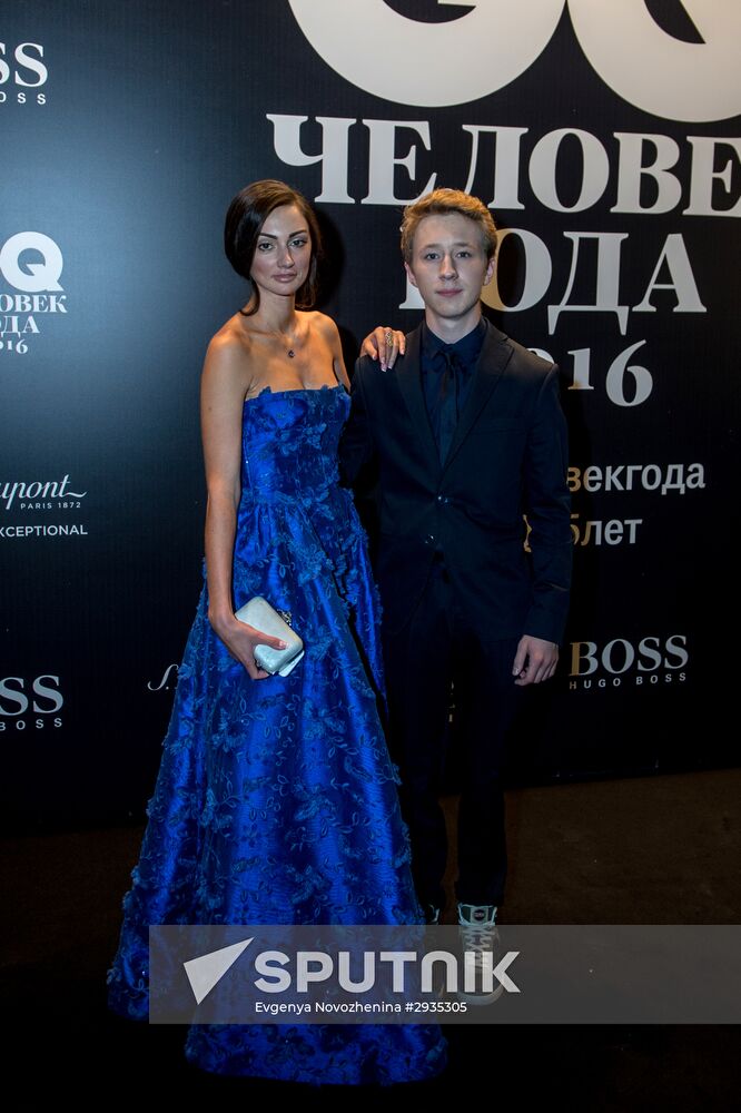 GQ Russia's Man of the Year award ceremony