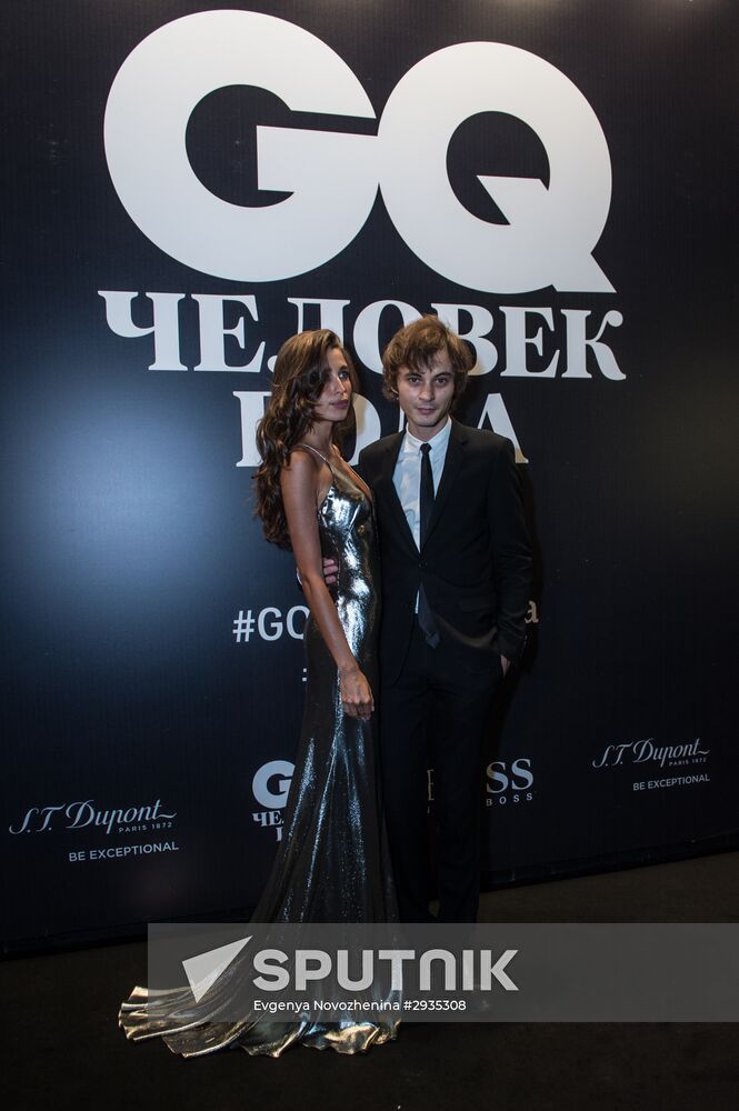 GQ Russia's Man of the Year award ceremony