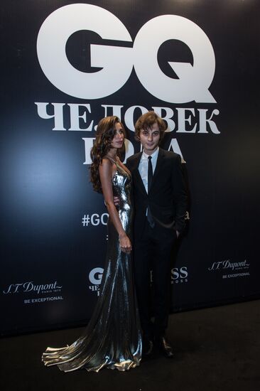 GQ Russia's Man of the Year award ceremony