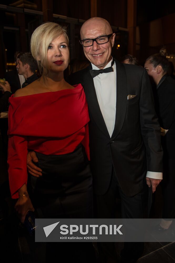 GQ Russia's Man of the Year award ceremony