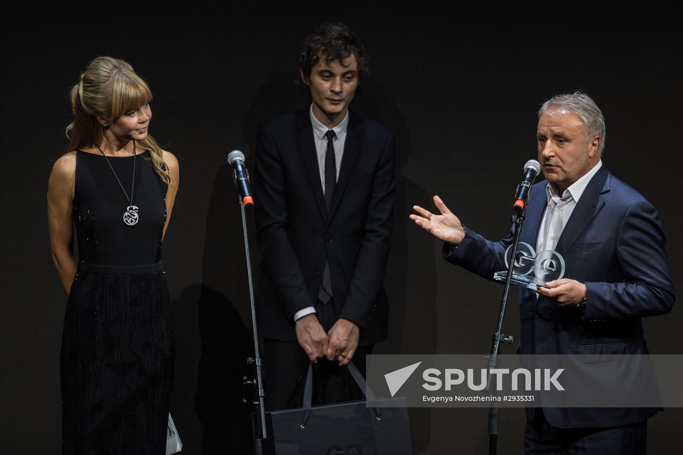 GQ Russia's Man of the Year award ceremony