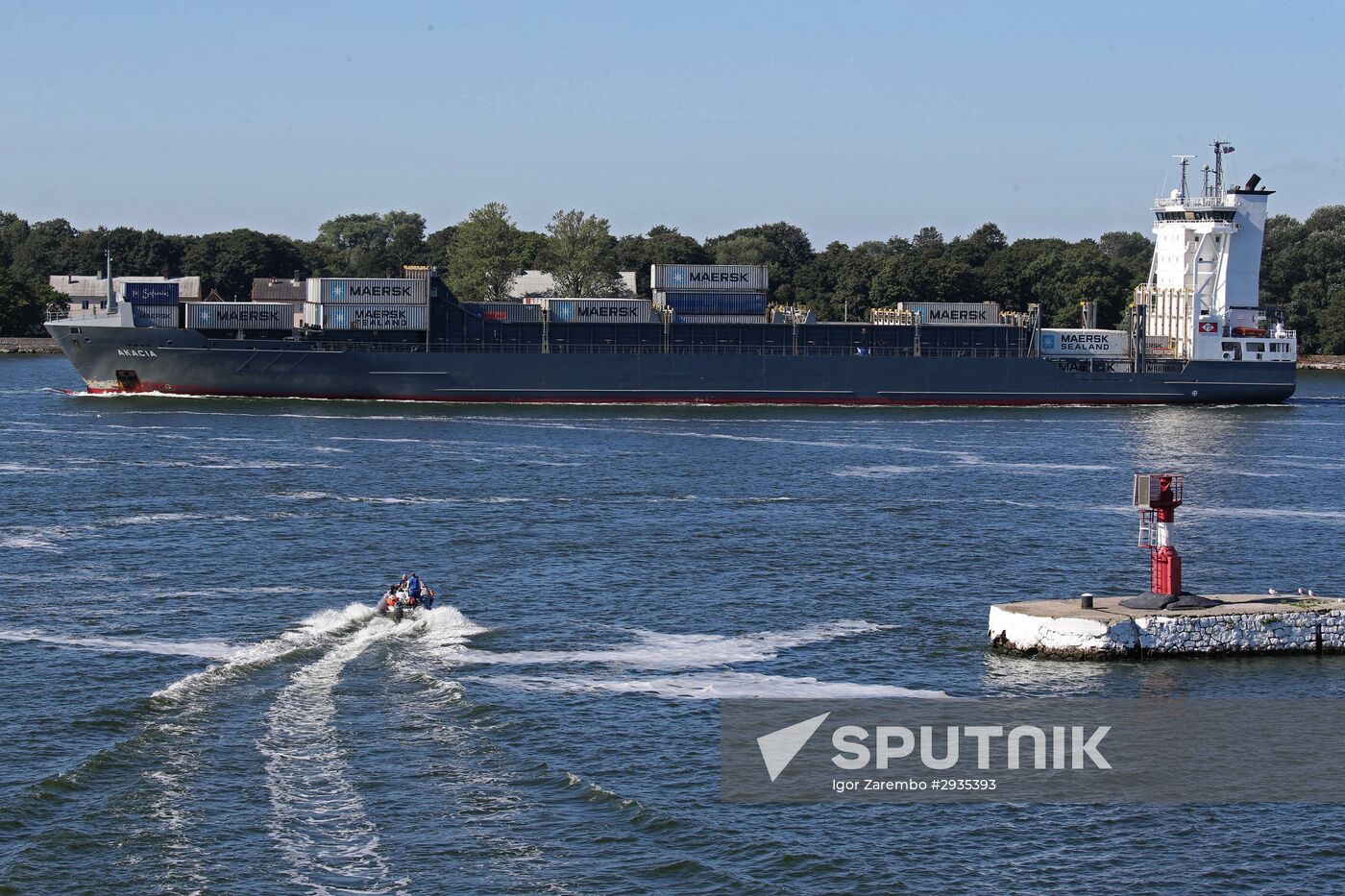 Navigation in Kaliningrad Channel and Baltiysk port