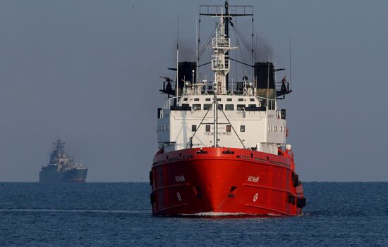 Navigation in Kaliningrad Channel and Baltiysk port
