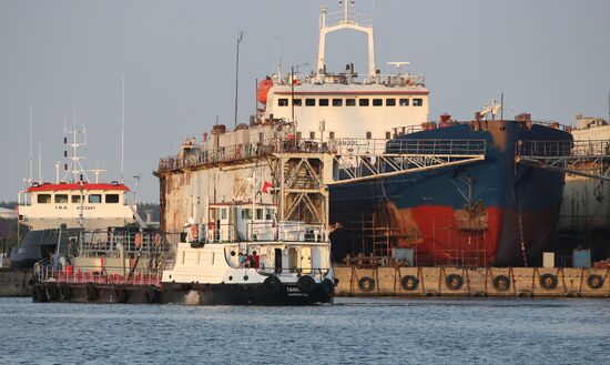 Navigation in the Kaliningrad Sea Canal and in Baltiisk harbour