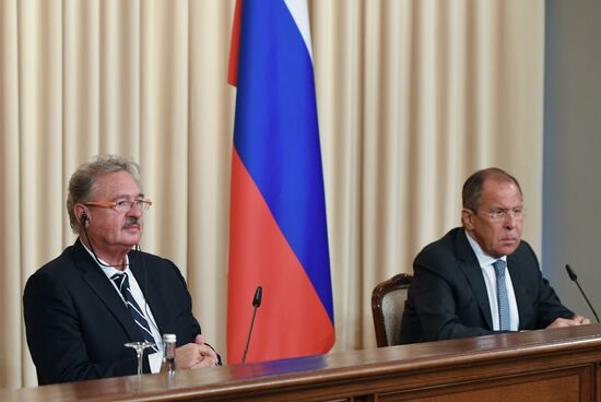 Russian Foreign Minister Sergey Lavrov's meeting with Luxembourgish Foreign Minister Jean Asselborn