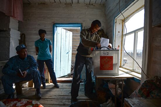 Early elections in remote Altai areas