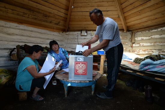 Early elections in remote Altai areas