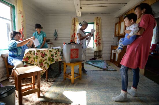 Early elections in remote Altai areas