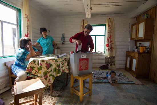 Early elections in remote Altai areas