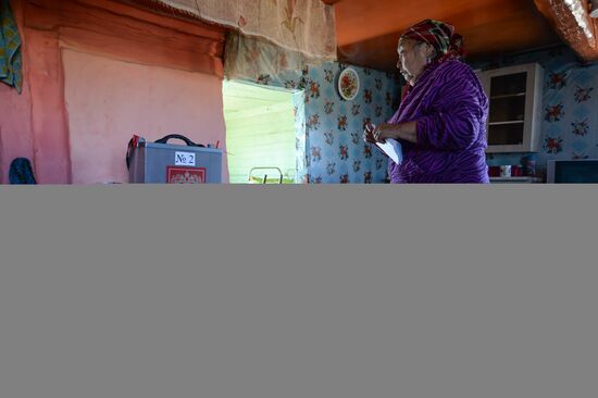 Early elections in remote Altai areas