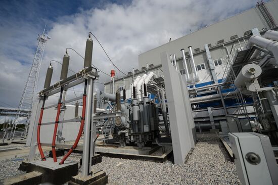 Launch of new steam and gas power plant in Yekaterinburg