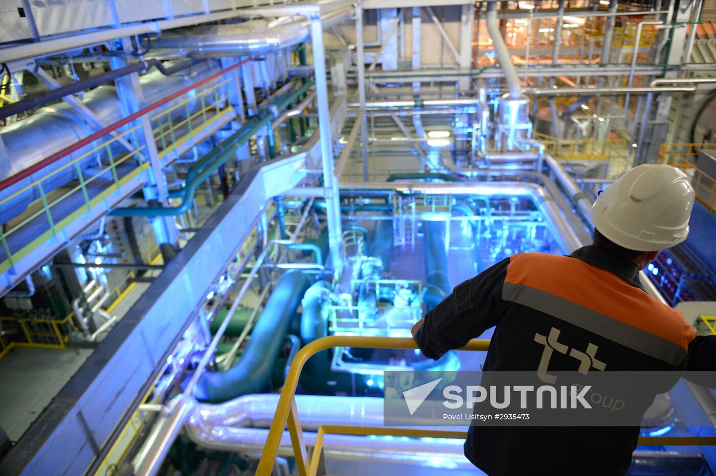 Launch of new steam and gas power plant in Yekaterinburg