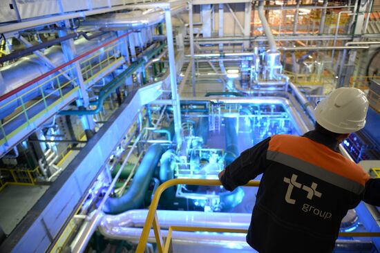 Launch of new steam and gas power plant in Yekaterinburg