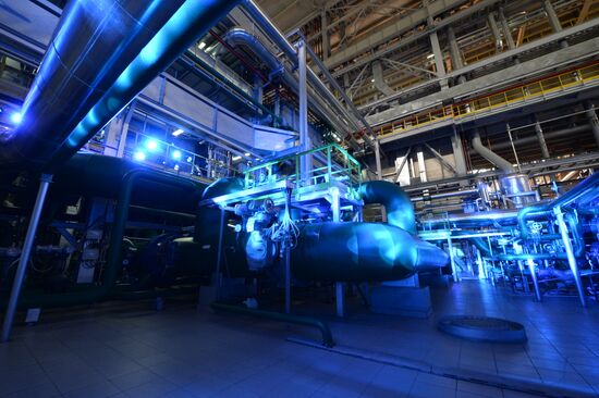 Launch of new steam and gas power plant in Yekaterinburg