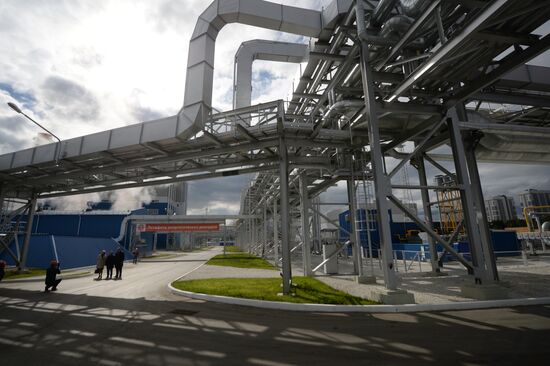 Launch of new steam and gas power plant in Yekaterinburg