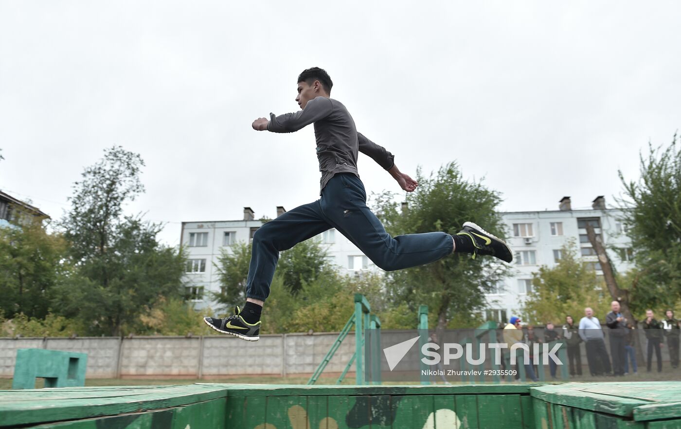 Military sports game "Volga Region Heat Lightning"