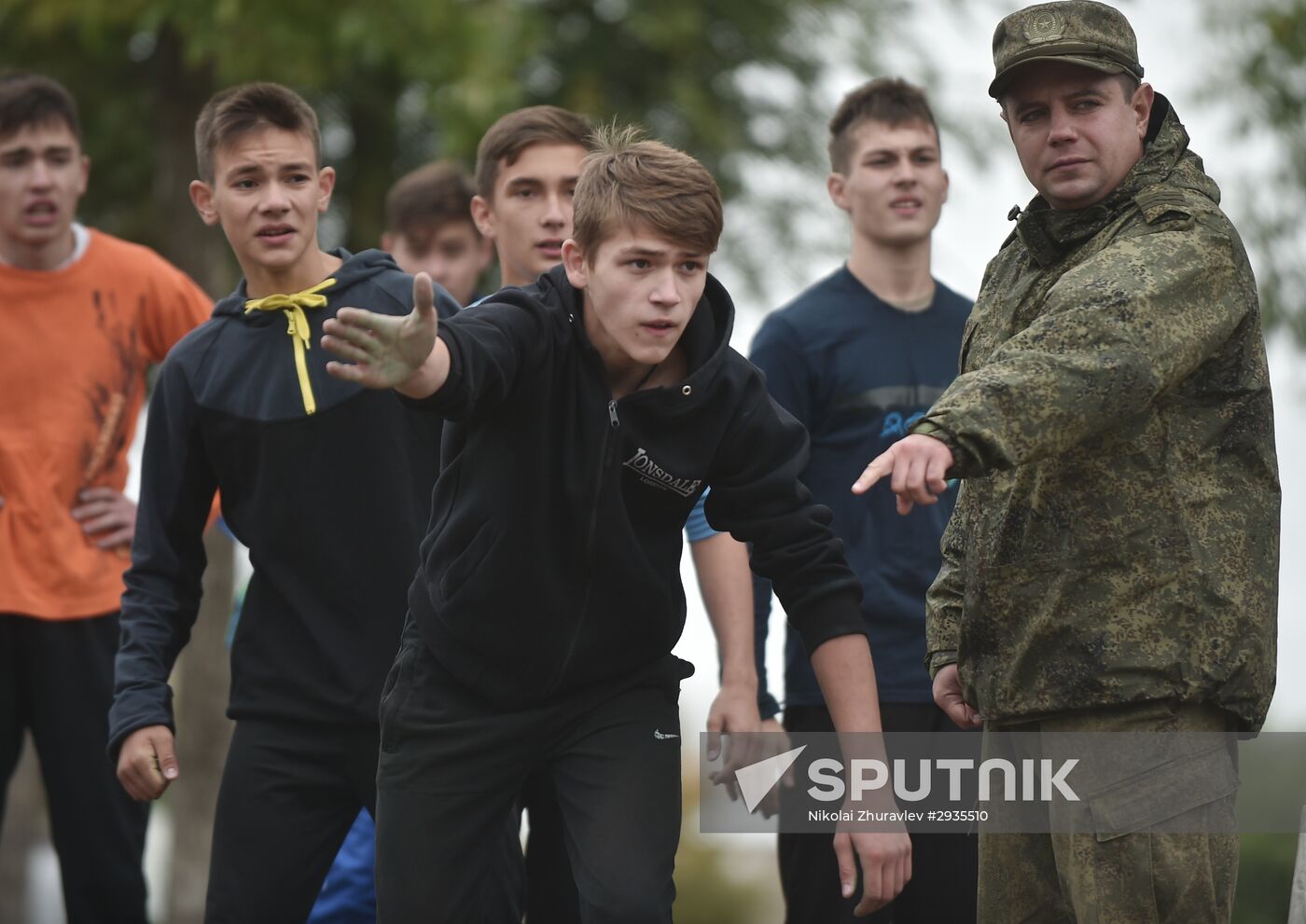 Military sports game "Volga Region Heat Lightning"