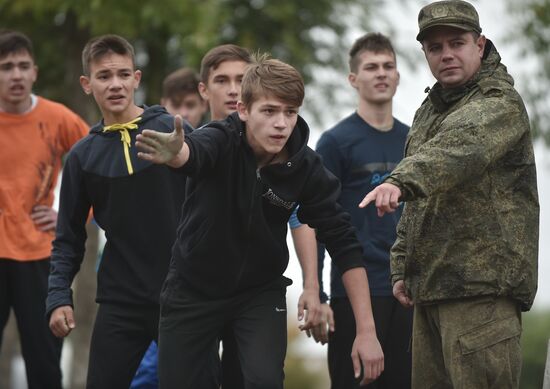 Military sports game "Volga Region Heat Lightning"