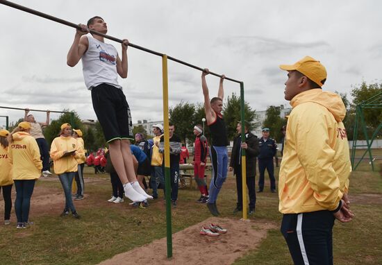 Military sports game "Volga Region Heat Lightning"