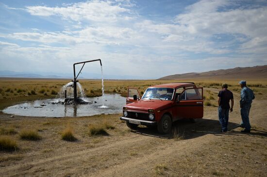 Early voting in distant regions of Altai Republic