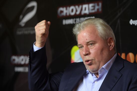 Premiere of movie 'Snowden'