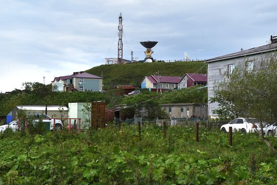 Views of Russia. Kuril islands