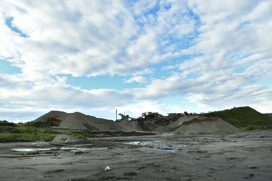 Views of Russia. Kuril islands