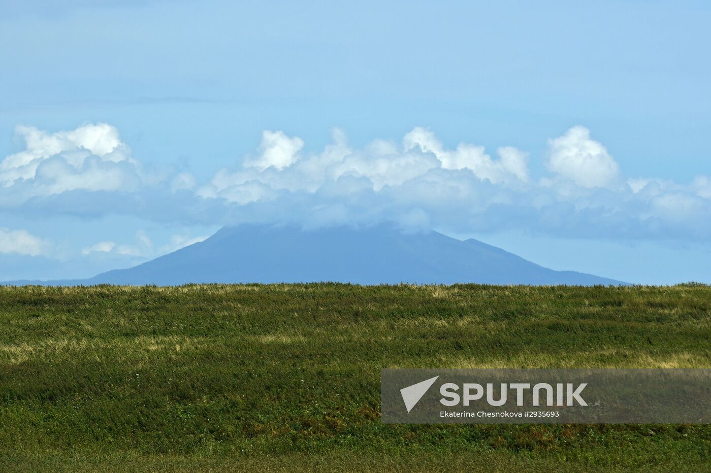 Views of Russia. Kuril islands