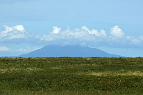 Views of Russia. Kuril islands