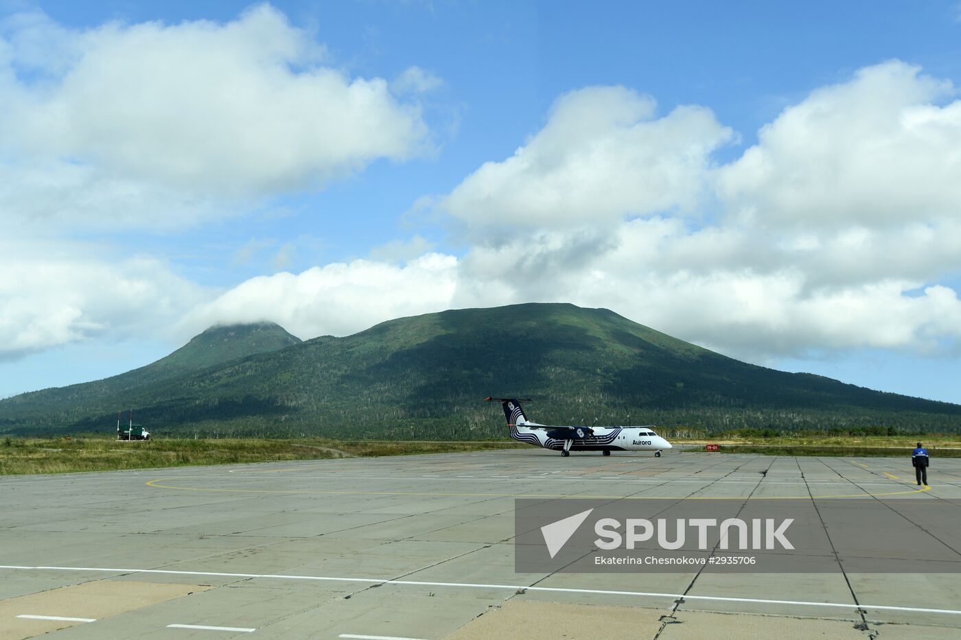 Views of Russia. Kuril Islands