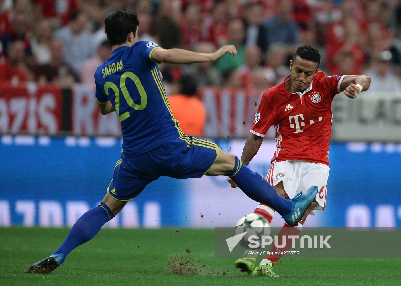 UEFA Champions League. Bayern vs. Rostov