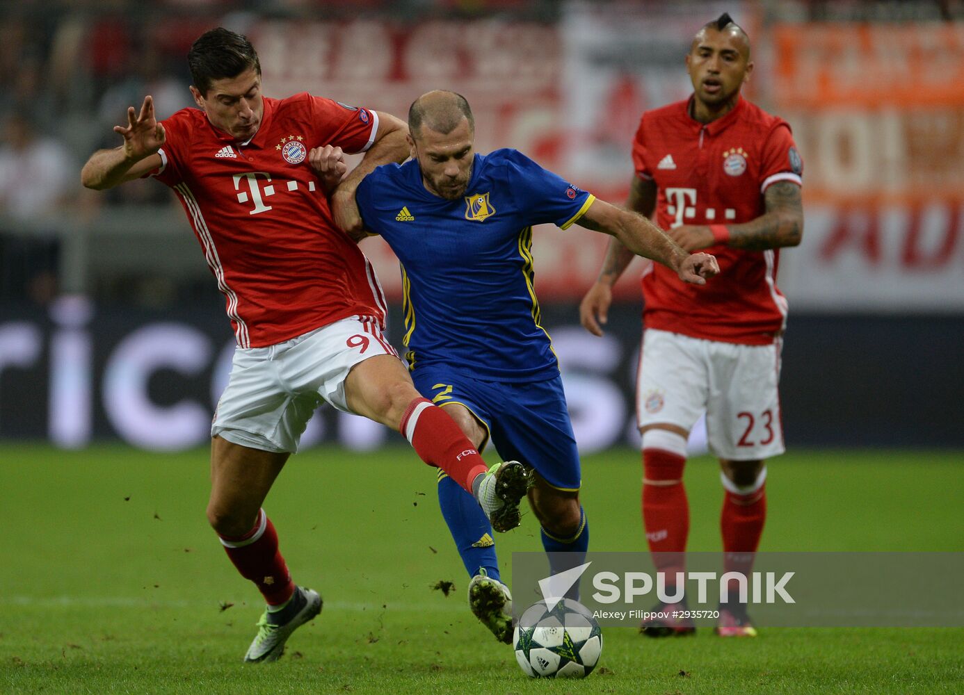 UEFA Champions League. Bayern vs. Rostov