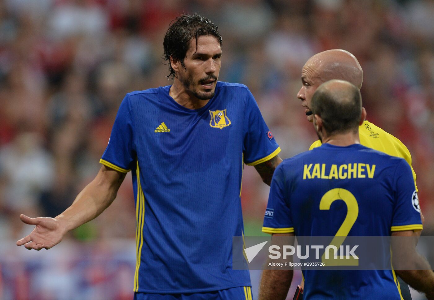 UEFA Champions League. Bayern vs. Rostov