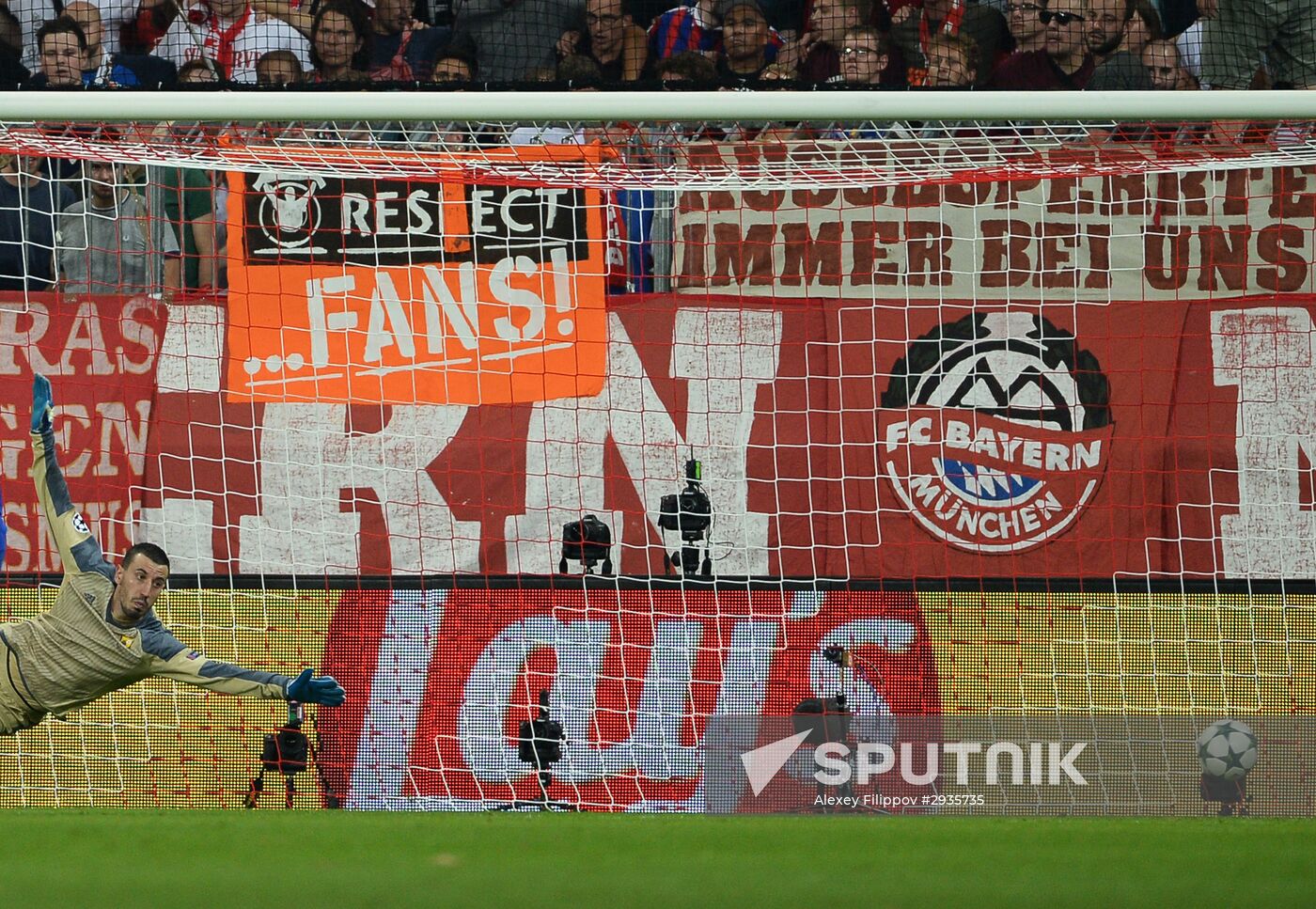UEFA Champions League. Bayern vs. Rostov