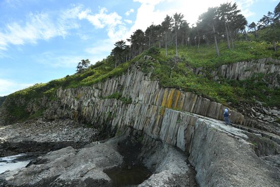 Views of Russia. Kuril islands