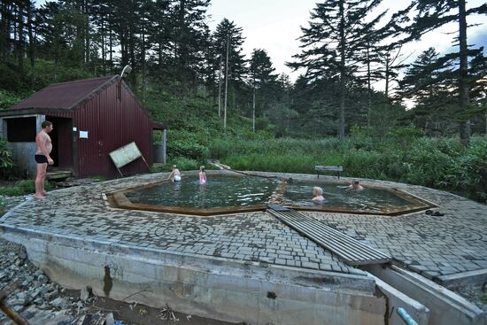 Views of Russia. Kuril islands