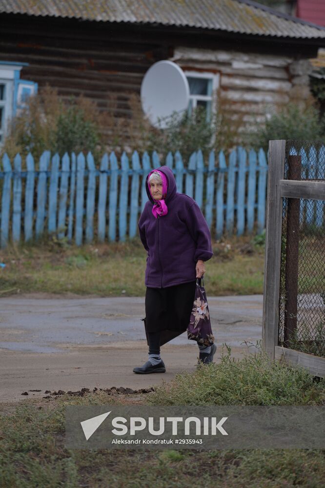 Kidysh village in Chelyabinsk Region