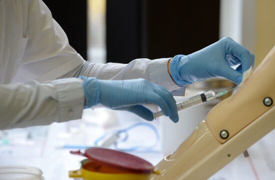 Medicine class at Moscow school